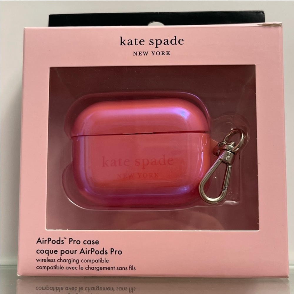 Kate Spade Iridescent air pods pro case